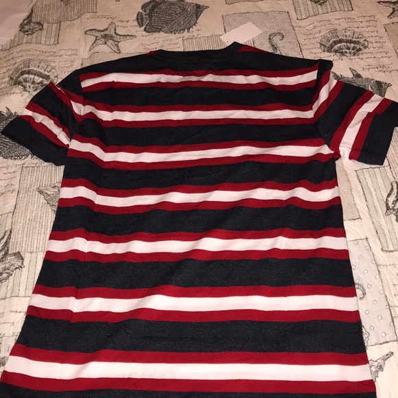 HM striped red white blue tee Small never used! - Picture 2 of 3